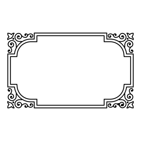 frame vector ornament